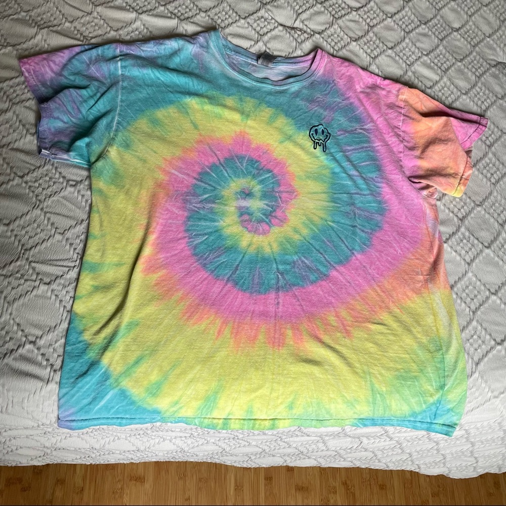 Gildan tye dye t shirt mens XL